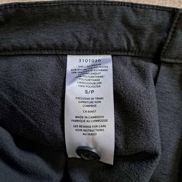 Sunice Stormpack Ladies Windproof Lined Pants Grey Womens Small - Picture 7 of 14